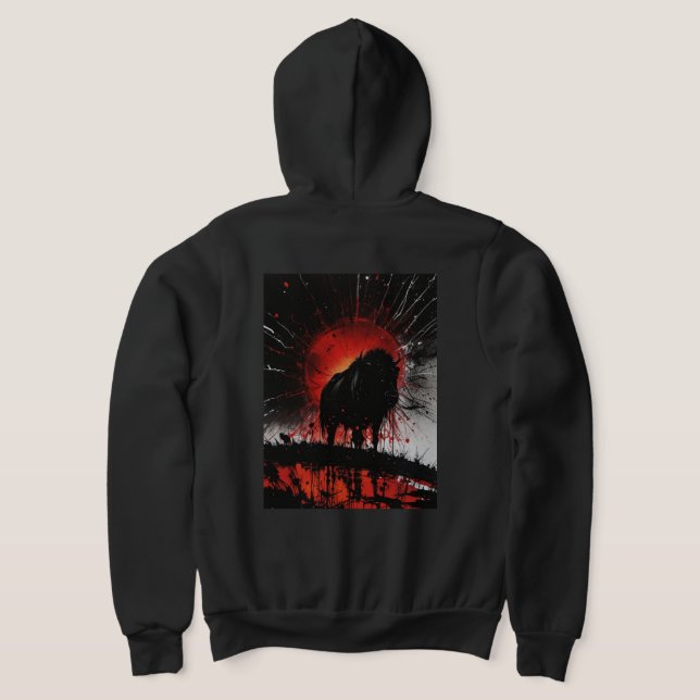 Sudadera Bull Full Zip Hoodie (Distribución Reverso )