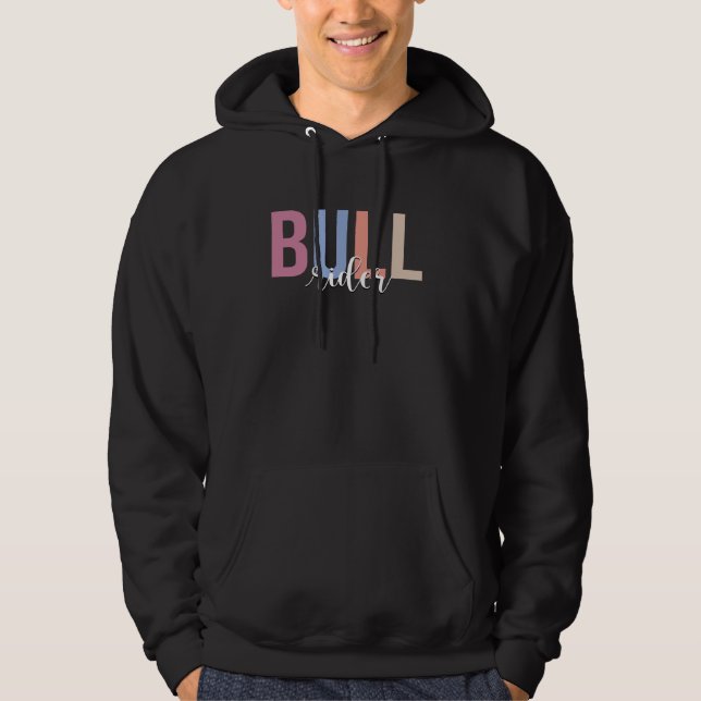 Sudadera Bull Rider Bull Riding Cowboy (Anverso)