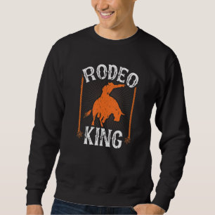 Sudadera Bull Riding Rodeo Rey Cowboy Jaripeo Bull Rider