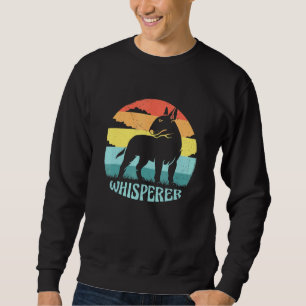 Sudadera Bull Terrier Whisperer Guay Retro Sunset - Vintage