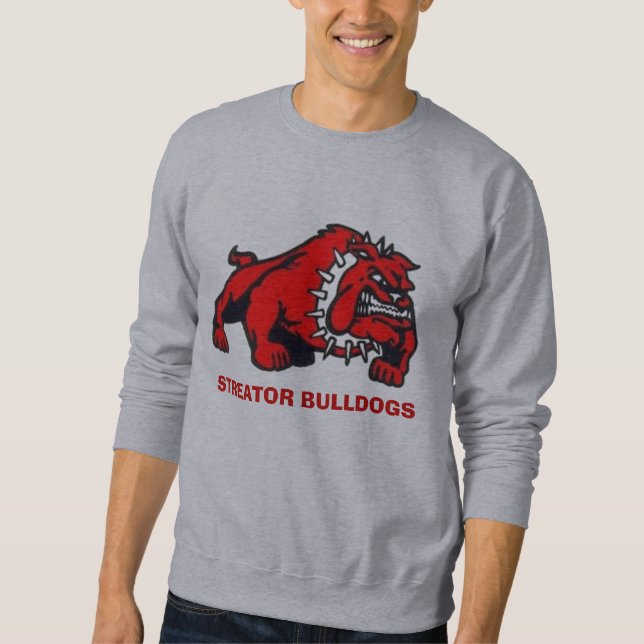 Sudadera bulldog, BULLDOGES de STREATOR (Anverso)