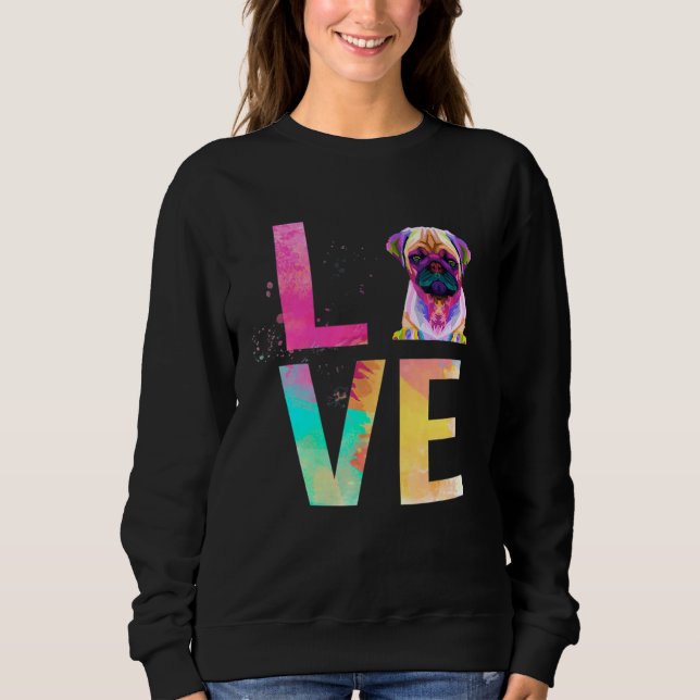 Sudadera Bulldog de amor (Anverso)