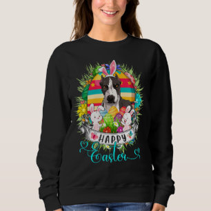 Sudadera Bulldog De Pit En Cebollas De Huevos De Pascua Fel