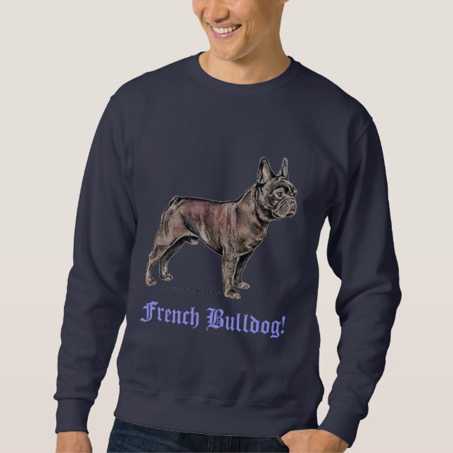Sudadera ¡Bulldog francés! (Anverso)