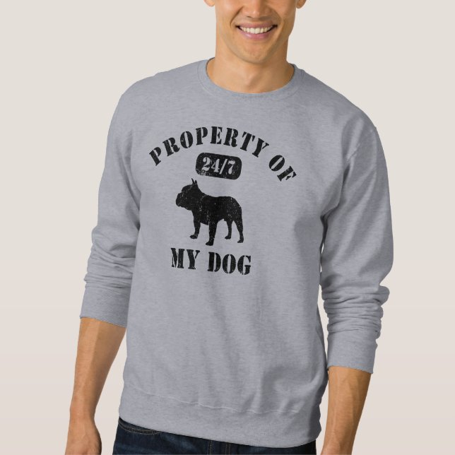 Sudadera Bulldog francés (Anverso)