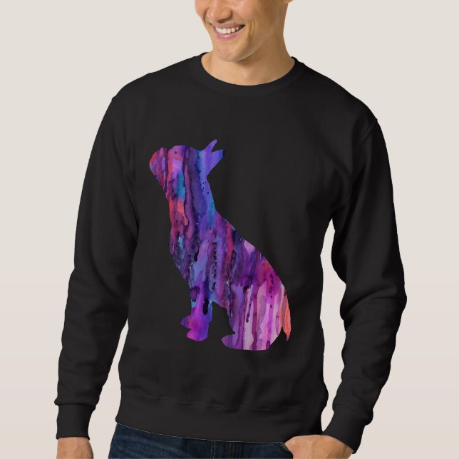 Sudadera Bulldog francés 80 (Anverso)