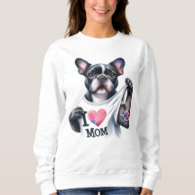Bulldog francés 💗 a mamá TShirt