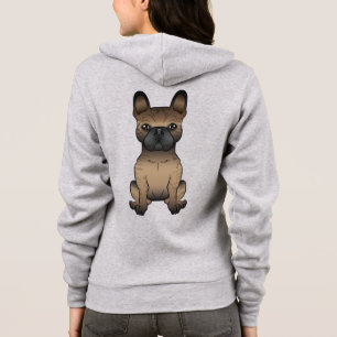 Sudadera Bulldog Francés Atigrado / Frenchie Perro De Dibuj