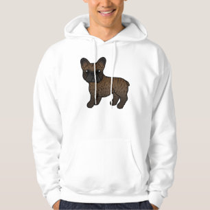 Sudadera Bulldog Francés Atigrado Perro De Dibujos Animados