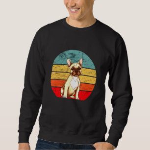 Sudadera Bulldog francés Cría Perro Cachorro Frenchie Retro