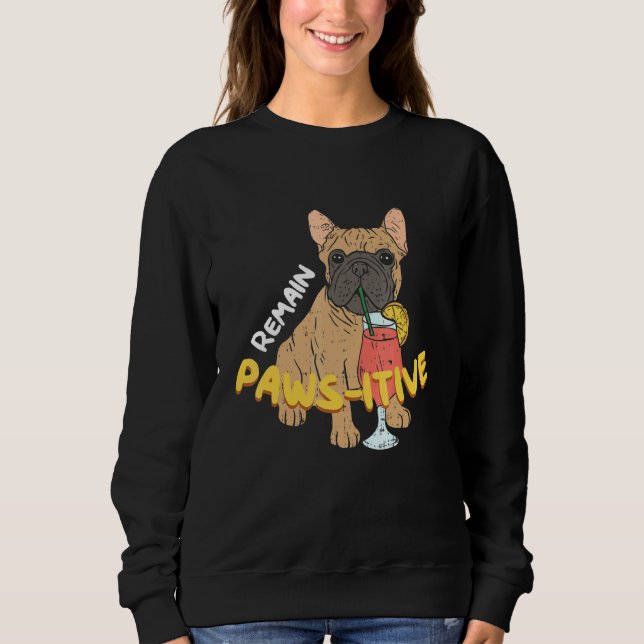 Sudadera Bulldog francés de Perro conservador (Anverso)