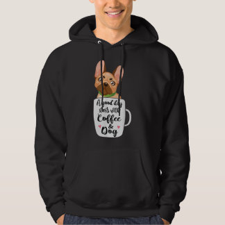 Sudadera Bulldog francés en una taza de café mamá perro