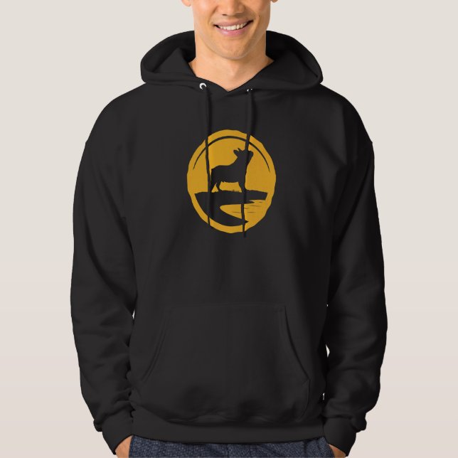 Sudadera Bulldog Francés Frenchie Raza de Perro  2 (Anverso)