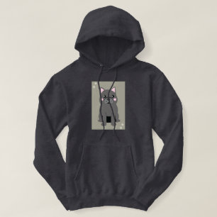 Sudadera Bulldog Francés Gris Mejillas Lindas