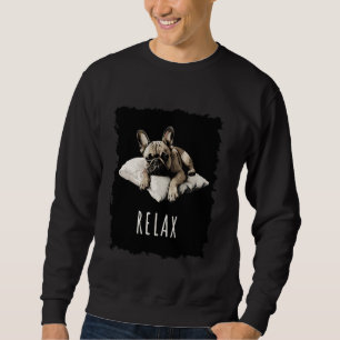 Sudadera Bulldog francés Nope Bulldog perezoso