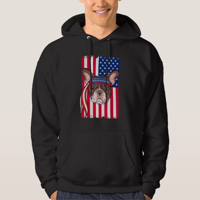 Sudadera Bulldog Francés Perro 1 (Anverso)