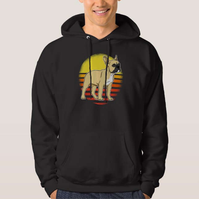 Sudadera Bulldog francés Raza de Perro 10 (Anverso)
