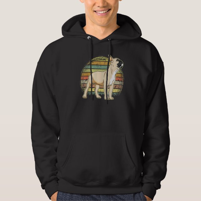 Sudadera Bulldog francés Raza de Perro 8 (Anverso)