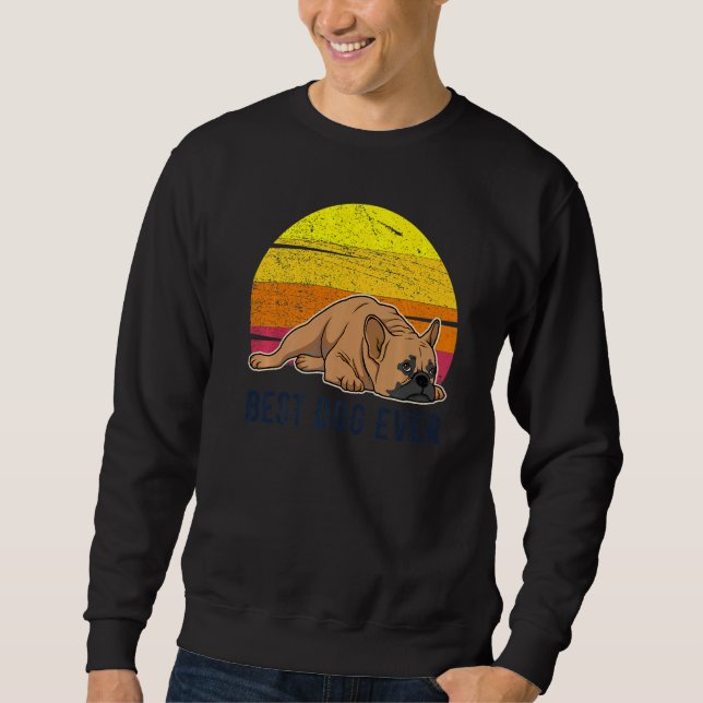 Sudadera Bulldog francés Raza de Perro Frenchie 109 (Anverso)