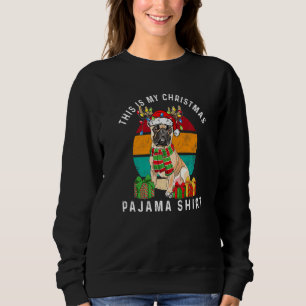 Sudadera Bulldog francés Santa Reindeer Guay Cute Dog Chris