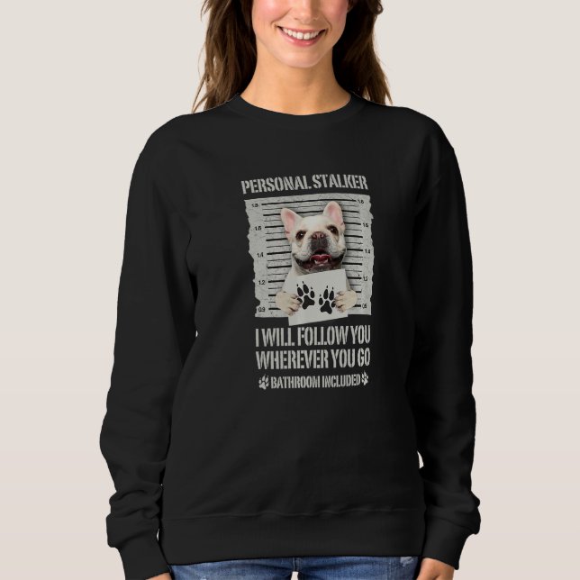 Sudadera Bulldog francés Stalker Dog Personal (Anverso)