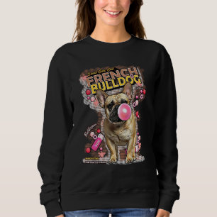 Sudadera Bulldog Francés Y Candy Frenchie Perro Cuppy Anima