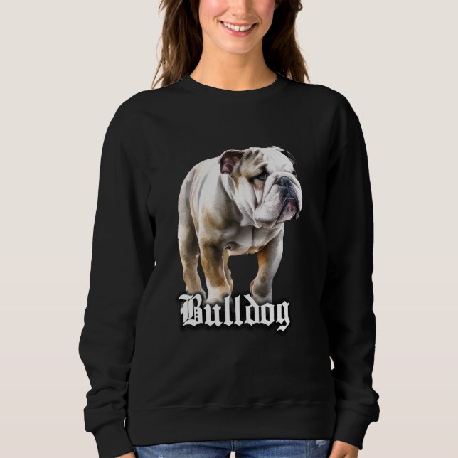 Sudadera Bulldog inglés (Anverso)