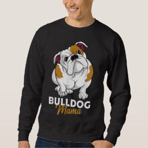 Sudadera Bulldog inglés Mama Cute Bully Dog Mom Funny Gift