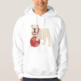 Sudadera Bulldog inglés navidades