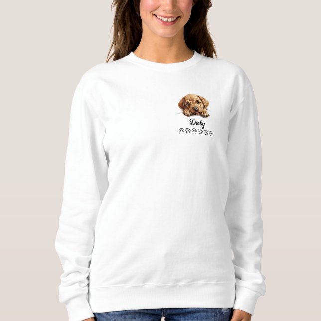 Sudadera Bulldog Labrador (Anverso)