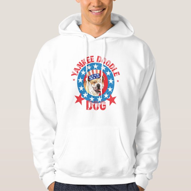 Sudadera Bulldog patriótico (Anverso)