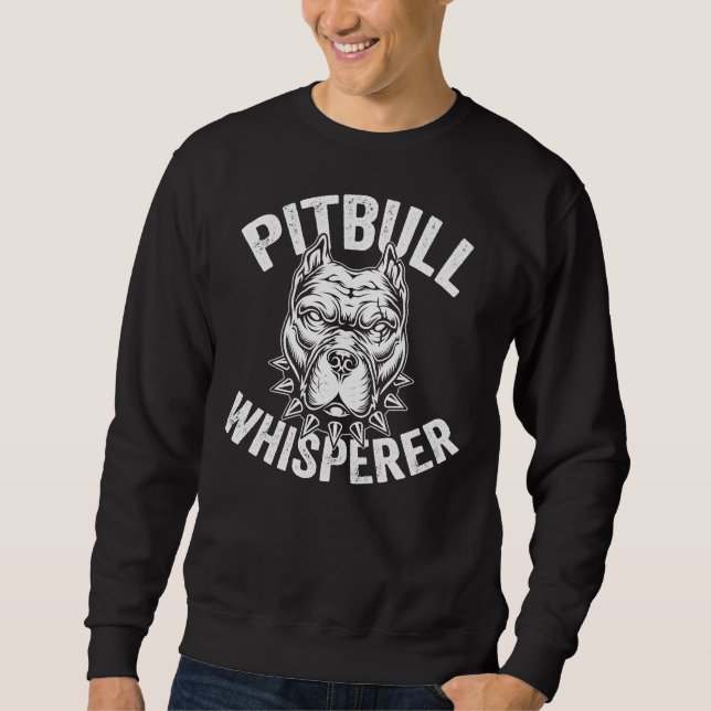 Sudadera Bulldog Pitbull Whisperer Pitbull Pit (Anverso)