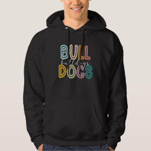 Sudadera Bulldoges Mascot School Spirit Sports Chequean el 