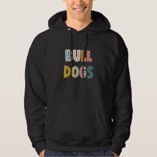 Sudadera Bulldoges Mascot School Spirit Sports Chequean el 