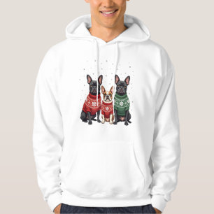 Sudadera Bulldogs Franceses Navidad Frenchie Perro 2