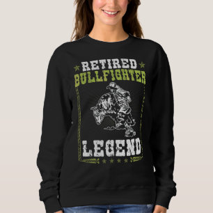 Sudadera Bullfighter Leyenda Rodeo Vintage Bul