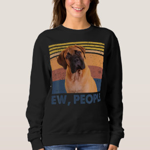 Sudadera Bullmastiff Retro Ew People Bullmastiff ama al per