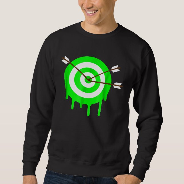 Sudadera Bullseye Con Flechas En Arco De Destino (Anverso)