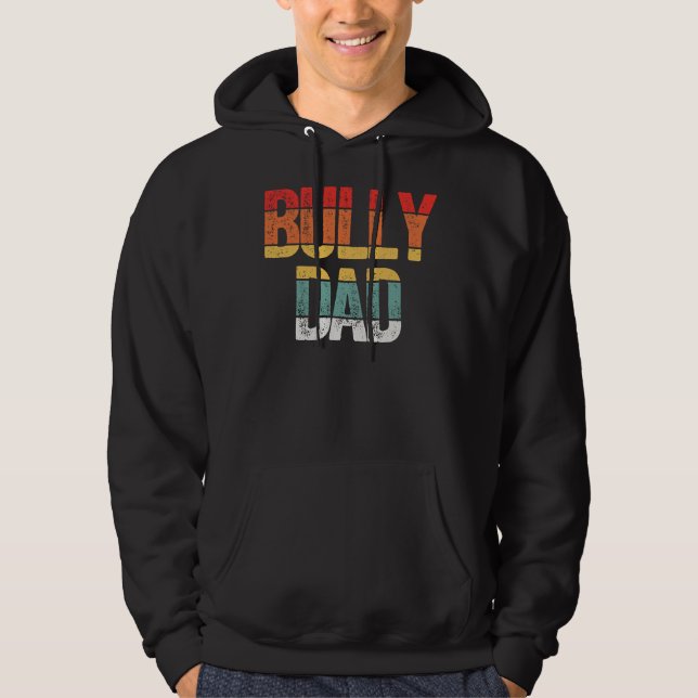 Sudadera Bully Dad Pitbull Dog Dad (Anverso)