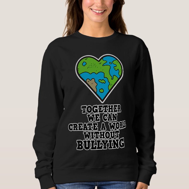 Sudadera Bullying Prevention  World Without Bullying  Anti  (Anverso)