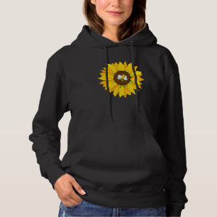 Sudadera Bumble cutáneo abeja amarillo girasol florecimient
