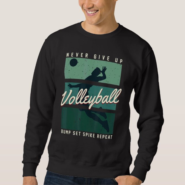 Sudadera Bump Set Spike Repeat Player Coach Graphic Beach V (Anverso)