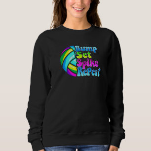 Sudadera Bump Set Spike Repetir Chica Adolescente de Voleib
