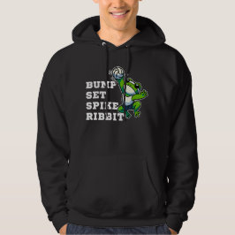 Sudadera Bump, Set, Spike, Ribbit