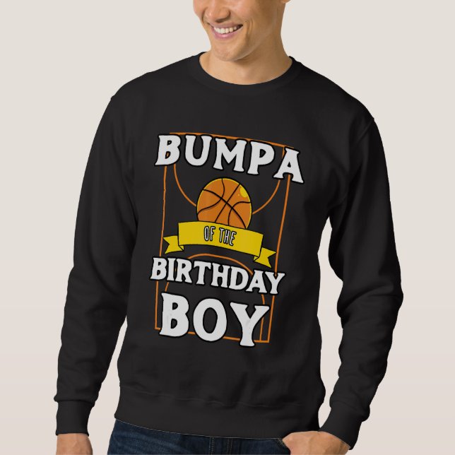 Sudadera Bumpa Del Fiesta De Bday Bday Baller (Anverso)