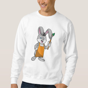 Sudadera Bunny as Painter con pincel de pintura