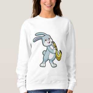 Sudadera Bunny at Music con saxofón
