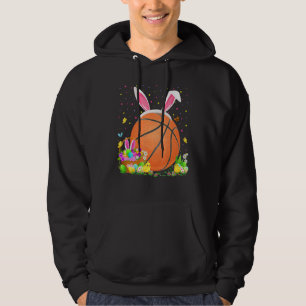 Sudadera Bunny Basketball Pascua Huevos Caza Baloncesto Eas