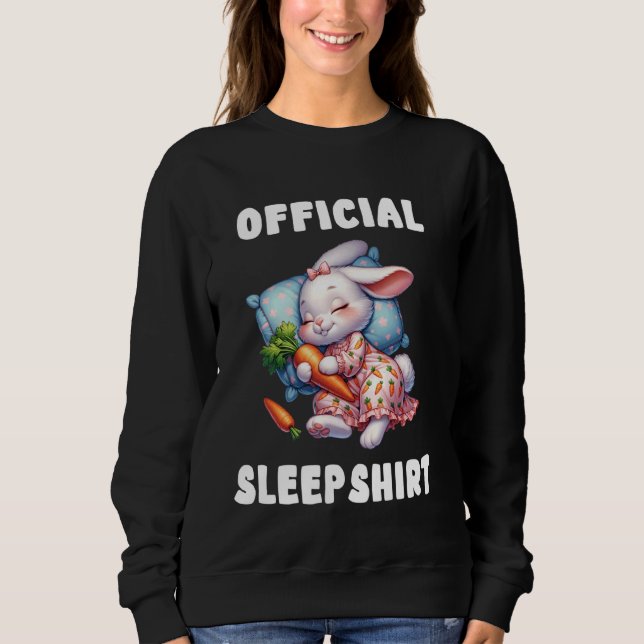 Sudadera Bunny - Camisas de la noche Pajamas (Anverso)