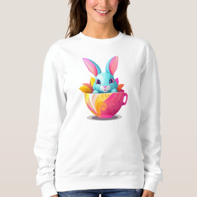 Sudadera Bunny de la copa (Anverso)